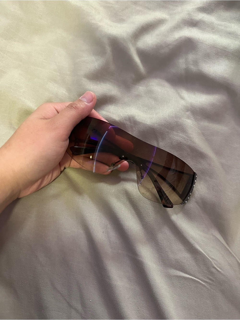 Y2K Sunglasses - Brown Lens
